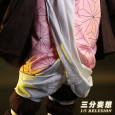 画像2: 【三分妄想1/3Delusion】鬼滅の刃 竈門 禰󠄀豆子-かまど ねずこ コスプレ衣装/ウィッグ コスチューム (2)