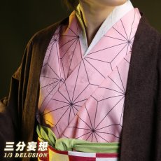 画像3: 【三分妄想1/3Delusion】鬼滅の刃 竈門 禰󠄀豆子-かまど ねずこ コスプレ衣装/ウィッグ コスチューム (3)