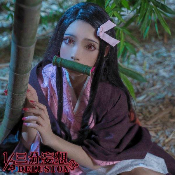 三分妄想 竈門禰豆子 コスプレ 一式 三分妄想1/3Delusion】鬼滅の刃 竈門 禰󠄀豆子-かまど ねずこ コスプレ
