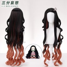 画像7: 【三分妄想1/3Delusion】鬼滅の刃 竈門 禰󠄀豆子-かまど ねずこ コスプレ衣装/ウィッグ コスチューム (7)