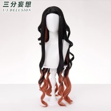 画像8: 【三分妄想1/3Delusion】鬼滅の刃 竈門 禰󠄀豆子-かまど ねずこ コスプレ衣装/ウィッグ コスチューム (8)