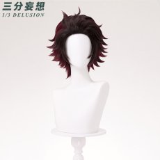 画像6: 【三分妄想1/3Delusion】鬼滅の刃 竈門 炭治郎-かまど たんじろう コスプレ衣装/ウィッグ コスチューム (6)