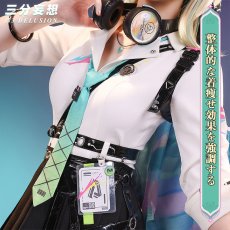 画像2: 【三分妄想1/3Delusion】鳴潮 メイチョウ Wuthering Waves リンネー-Lynae コスプレ衣装/ウィッグ/靴 コスチューム (2)