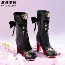 画像14: 【三分妄想1/3Delusion】崩壊スターレイル HonkaiStarRail  緋英-ヒエイ コスプレ衣装/ウィッグ/靴 コスチューム (14)