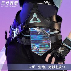 画像3: 【三分妄想1/3Delusion】VALORANT ヴァロラント ジェット-Jett コスプレ衣装/ウィッグ コスチューム (3)