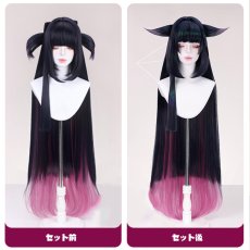 画像12: 【三分妄想1/3Delusion】アークナイツ  澪 ミオ コスプレ衣装/ウィッグ/靴 コスチューム (12)