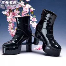 画像15: 【三分妄想1/3Delusion】アークナイツ  澪 ミオ コスプレ衣装/ウィッグ/靴 コスチューム (15)