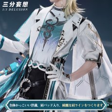 画像2: 【三分妄想1/3Delusion】鳴潮 メイチョウ Wuthering Waves  リューク·ヘルセン コスプレ衣装/ウィッグ/靴 コスチューム (2)