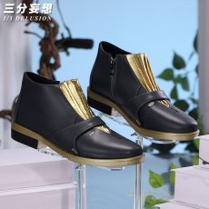 画像15: 【三分妄想1/3Delusion】鳴潮 メイチョウ Wuthering Waves  リューク·ヘルセン コスプレ衣装/ウィッグ/靴 コスチューム (15)