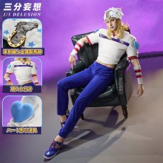 画像1: 【三分妄想1/3Delusion】ジョジョの奇妙な冒険 STEEL BALL RUN ジョニィ・ジョースター コスプレ衣装/ウィッグ コスチューム (1)