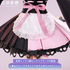 画像2: 【三分妄想1/3Delusion】超かぐや姫 駒沢乃依 コスプレ衣装/ウィッグ コスチューム (2)