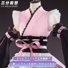 画像4: 【三分妄想1/3Delusion】超かぐや姫 駒沢乃依 コスプレ衣装/ウィッグ コスチューム (4)