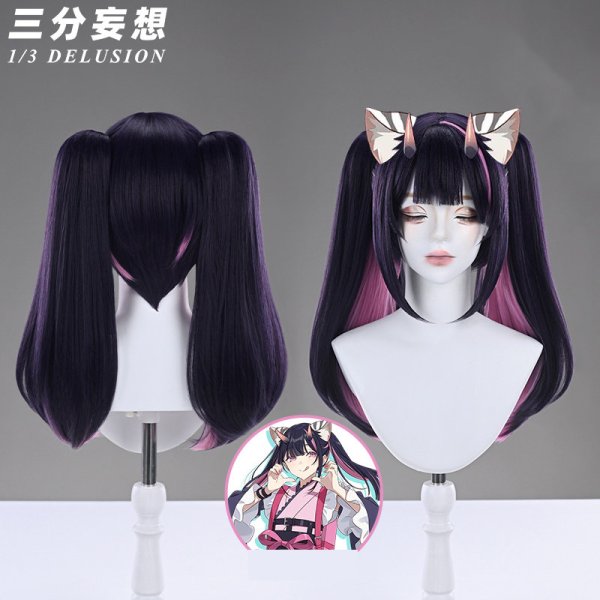 三分妄想1/3Delusion】超かぐや姫 駒沢乃依 コスプレ衣装/ウィッグ