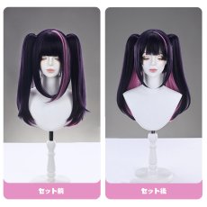 画像12: 【三分妄想1/3Delusion】超かぐや姫 駒沢乃依 コスプレ衣装/ウィッグ コスチューム (12)
