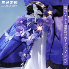 画像3: 【三分妄想1/3Delusion】崩壊スターレイル HonkaiStarRail キャストリス 「儚き夢の舞」 コスプレ衣装/靴 コスチューム (3)
