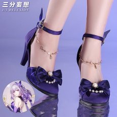 画像7: 【三分妄想1/3Delusion】崩壊スターレイル HonkaiStarRail キャストリス 「儚き夢の舞」 コスプレ衣装/靴 コスチューム (7)