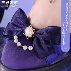 画像11: 【三分妄想1/3Delusion】崩壊スターレイル HonkaiStarRail キャストリス 「儚き夢の舞」 コスプレ衣装/靴 コスチューム (11)