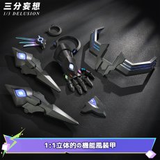 画像2: 【三分妄想1/3Delusion】崩壊スターレイル HonkaiStarRail 銀狼LV.999 コスプレ衣装/ウィッグ/靴 コスチューム (2)