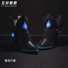 画像17: 【三分妄想1/3Delusion】崩壊スターレイル HonkaiStarRail 銀狼LV.999 コスプレ衣装/ウィッグ/靴 コスチューム (17)
