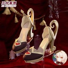 画像16: 【三分妄想1/3Delusion】原神 Genshin 魔女会・コードA アリス-Alice コスプレ衣装/ウィッグ/靴 コスチューム (16)