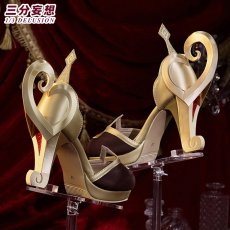 画像17: 【三分妄想1/3Delusion】原神 Genshin 魔女会・コードA アリス-Alice コスプレ衣装/ウィッグ/靴 コスチューム (17)