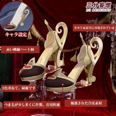 画像20: 【三分妄想1/3Delusion】原神 Genshin 魔女会・コードA アリス-Alice コスプレ衣装/ウィッグ/靴 コスチューム (20)