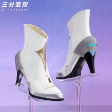 画像13: 【三分妄想1/3Delusion】鳴潮 メイチョウ Wuthering Waves エイメス-Aemeath コスプレ衣装/ウィッグ/靴 コスチューム (13)