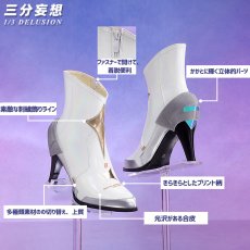 画像14: 【三分妄想1/3Delusion】鳴潮 メイチョウ Wuthering Waves エイメス-Aemeath コスプレ衣装/ウィッグ/靴 コスチューム (14)