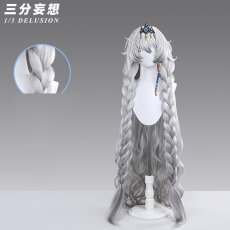 画像10: 【三分妄想1/3Delusion】アークナイツ  聖聆プラマニクス コスプレ衣装/ウィッグ/尻尾 コスチューム Arknights　 (10)