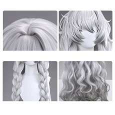画像13: 【三分妄想1/3Delusion】アークナイツ  聖聆プラマニクス コスプレ衣装/ウィッグ/尻尾 コスチューム Arknights　 (13)