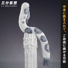画像18: 【三分妄想1/3Delusion】アークナイツ  聖聆プラマニクス コスプレ衣装/ウィッグ/尻尾 コスチューム Arknights　 (18)