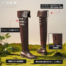 画像20: 【三分妄想1/3Delusion】アークナイツ 新約エクシア 専用コーデ「尋翼の歌」  コスプレ衣装/ウィッグ/ブーツ コスチューム (20)