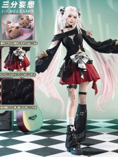 画像2: 【三分妄想1/3Delusion】崩壊スターレイル HonkaiStarRail 火花「甘い夢の電波」 コスプレ衣装/ウィッグ/靴 コスチューム (2)