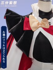 画像4: 【三分妄想1/3Delusion】リボンヒーロー The Ribbon Hero サファイア コスプレ衣装/ウィッグ/レッグカバー コスチューム (4)