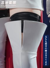 画像18: 【三分妄想1/3Delusion】リボンヒーロー The Ribbon Hero サファイア コスプレ衣装/ウィッグ/レッグカバー コスチューム (18)