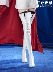 画像16: 【三分妄想1/3Delusion】リボンヒーロー The Ribbon Hero サファイア コスプレ衣装/ウィッグ/レッグカバー コスチューム (16)