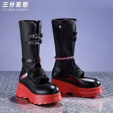 画像18: 【三分妄想1/3Delusion】 アークナイツ：エンドフィールド ロッシ-Rossi コスプレ衣装/ウィッグ/ブーツ コスチューム (18)