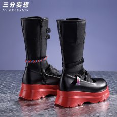 画像20: 【三分妄想1/3Delusion】 アークナイツ：エンドフィールド ロッシ-Rossi コスプレ衣装/ウィッグ/ブーツ コスチューム (20)