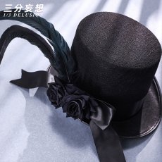 画像4: 【三分妄想1/3Delusion】 黒執事 シエル・ファントムハイヴ コスプレ衣装 黒扉 コスチューム (4)