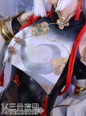 画像4: 【三分妄想1/3Delusion】原神 Genshin 申鶴-しんかく コスプレ衣装/ウィッグ/靴 コスチューム (4)