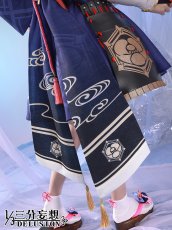 画像5: 【三分妄想1/3Delusion】原神 Genshin 神里綾華-かみさとあやか コスプレ衣装/ウィッグ/靴 コスチューム (5)