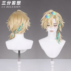 画像8: 【三分妄想1/3Delusion】崩壊スターレイル HonkaiStarRail アベンチュリン・波と戯れる夏 水着 コスプレ衣装/ウィッグ/靴 コスチューム (8)