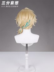 画像10: 【三分妄想1/3Delusion】崩壊スターレイル HonkaiStarRail アベンチュリン・波と戯れる夏 水着 コスプレ衣装/ウィッグ/靴 コスチューム (10)