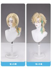 画像13: 【三分妄想1/3Delusion】崩壊スターレイル HonkaiStarRail アベンチュリン・波と戯れる夏 水着 コスプレ衣装/ウィッグ/靴 コスチューム (13)