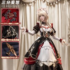 画像1: 【三分妄想1/3Delusion】 原神 Genshin サンドローネ-Sandrone 廃案デザイン コスプレ衣装 コスチューム (1)