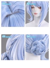 画像14: 【三分妄想1/3Delusion】 原神 Genshin  オデット-Odette コスプレ衣装/ウィッグ/靴 コスチューム (14)