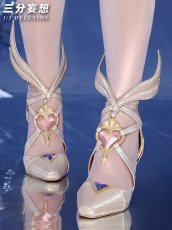 画像20: 【三分妄想1/3Delusion】 原神 Genshin  オデット-Odette コスプレ衣装/ウィッグ/靴 コスチューム (20)