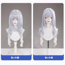 画像14: 【三分妄想1/3Delusion】原神 Genshin  氷神 アナスターシャ コスプレ衣装/ウィッグ/靴 コスチューム (14)