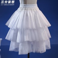 画像2: 【三分妄想1/3Delusion】原神 Genshin  氷神 アナスターシャ コスプレ衣装専用パニエ コスチューム (2)