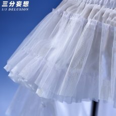 画像4: 【三分妄想1/3Delusion】原神 Genshin  氷神 アナスターシャ コスプレ衣装専用パニエ コスチューム (4)
